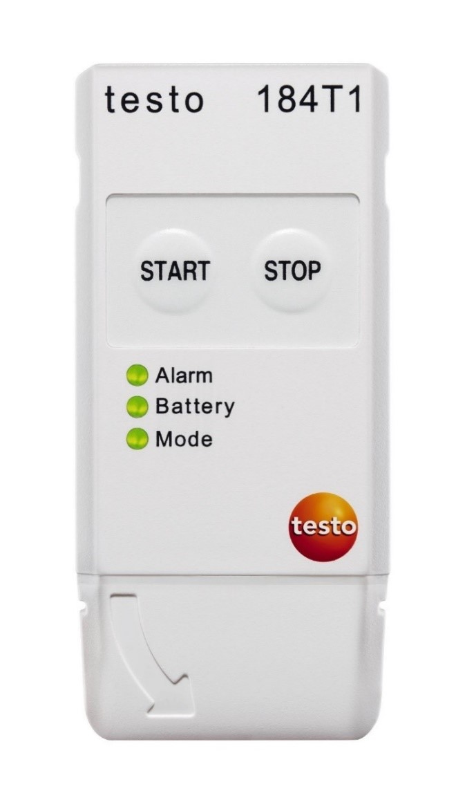 Testo 184 T1 - Temperature data logger for transport monitoring