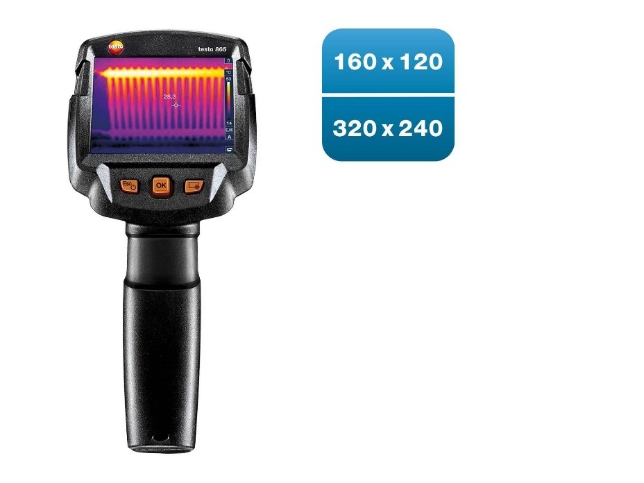 Testo 865 - Thermal imager (160 x 120 pixels)
